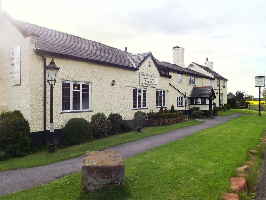 The Old Three Pigeons Apartment Nesscliffe Exterior photo